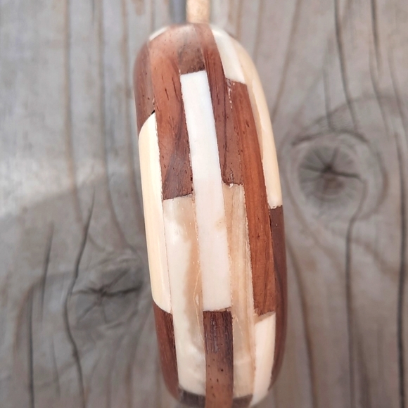 CHUNKY NATURAL TONE BANGEL - Picture 5 of 7